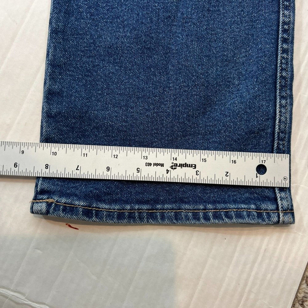 NWT Good American Good Curve Denim Jeans Flared Medium Wash Size 14/32 - Picture 11 of 11